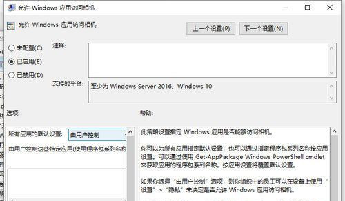 Win10相机访问权限已关闭灰色怎么解决  第2张