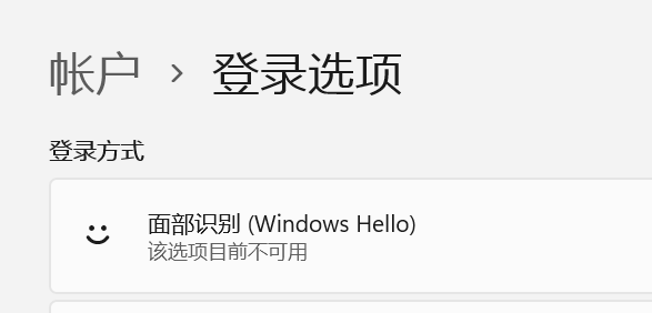 win11面部识别设置不了怎么办