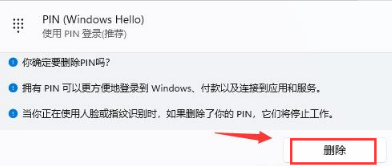 Win11如何关闭pin密码