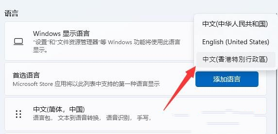 win11如何修改系统语言